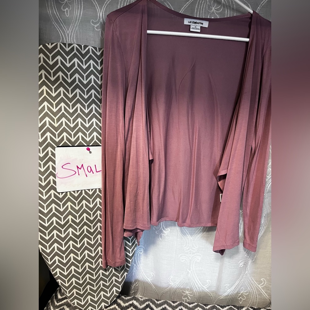 Pink cardigan